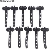 ć11Ać10Pcs/Set PVC FishTank Aquarium Suction Cup Fixed Adsorption Buckle Clip Water Pipe Hose Landscaping Fish Tank Accessories