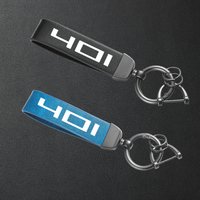 For Husqvarna Svartpilen 401 VITPILEN 401 Motorcycle High-Grade Leather Keychain Metal Keyring Accessories