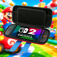 Mario Theme Hard Shell Case for Switch 2, Cute Carrying Case with 12 Game Card Slots, Travel Pouch for Nintendo Switch 2 2025