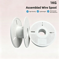 Reusable Filament Spool,Detachable&Easy to Use for All 3D Filament,Replacement Spool,196 x 67mm,Compatible with Bambu Lab 3D Pri