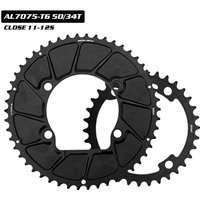 AliExpress NONE 110BCD Chainwheel for R7100 R8100 R9200 11S 12S Road Bike Chainring 50-34T 52-36T 53-39T 54-40T 110 BCD Chainring