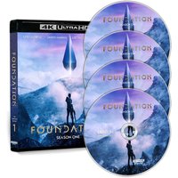 4K UHD Foundation Season 1-3 Episodes Blu-ray Disc PS5 Compatible XSX DD5.1 hdr10