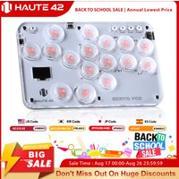 Haute42 Arcade Hitbox Controller Fight Stick PC Joystick Hitbox Controller Keyboard For Ps4 / Switch/Steam Arcade Fighting PC image 4