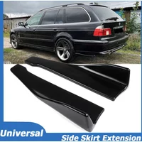 48cm For BMW E90 E46 F30 E39 G20 Side Skirt Rear Bumper Lip Splitters Canards Cover Extendsion Kit Car Tuning Accessories