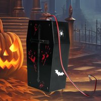 Halloween Sound Transducer Scream Box Speaker Noise Maker Party Decoration Scary