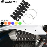 Motorcycle Exhaust Shield Muffler Pipe Cover Protector For KTM SX SXF EXC EXCF XC XCW XCWF 125-530 2023 For GAS GAS EC EX MC F