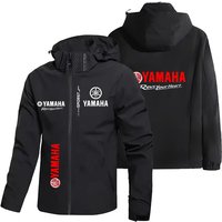 Yamaha Racing Jacket Men's Casual Loose Motorcycle Coat Windproof Waterproof Outdoor Sport Plus Size Custom Team Clothing Racing
