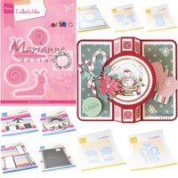 Metal Cutting Dies Stencil Scrapbook Diary Decoration Stencil Embossing Template DIY Handmade Marianne Christmas Greeting Card