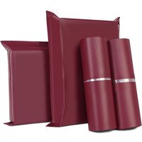 50Pcs New Brown Red Courier Mailer Bags Packaging Poly Package Plastic Self-Adhesive Express Bag Envelope Postal Pouch Mailing