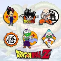 2026 Anime Figure Dragon Ball Goku Enamel Pin Brooches Cute Brooch Lapel Pins Pines Backpacks Fashion Accessories Gifts