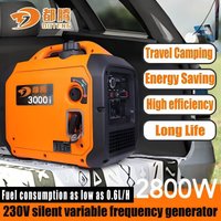 2800W Inverter Generator G asoline Portable Generator Silent Camp Portable Power Generator for RV