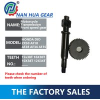 Jeu d'Engrenages de Transmission pour Scooter Honda, Performance Racing, Vitesse Avant, 15x38T, 16x30T, 10x38T, DIO ZX 50, AF18, AF28, AF34, AF35