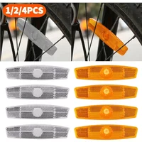 AliExpress 1-4PCS Bike Spoke Reflectors MTB Road Bike Warning Spoke Safety Reflector Lights Bicycle Wheel Rim Lights Cycling Accessories