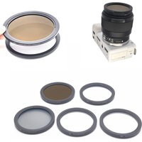 Magnetic Adapter Ring / UV CPL Star Gold Blue Streak Black Mist ND Lens Filter for Canon Nikon Fujifilm Sony 52/58/67/77 mm Lens