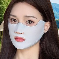 1PC UV Protection Face Mask Breathable Ice Silk Mask Washable Dustproof Sunscreen Mask Anti-UV Outdoor Riding Face Mask
