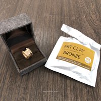 50g/100g Bronze Clay Handmade DIY Copper Decoration Couple Ring Pendant Gift Accessory Material Bronze Clay