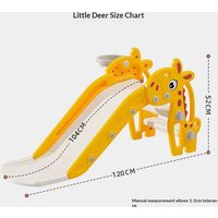 Slides Foldable Indoor Baby Toddler Slide Compact Home Playset Safe Non Slip Small Kids Playground Toy Ages 1 Year Plus Slides