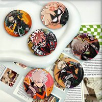 bakugo A-Anime K-Katsuki Badges 25 32 44 58 75 mm Round Fans Collect Friends Gifts Brooch Souvenir