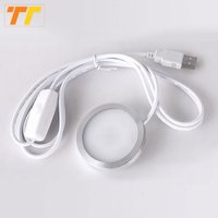 LED USB 5V LED Under Cabinet Light Model cabinet Display Case Shelf Counter Lighting Caravan Camper Spot Lamp Interior lights 3W