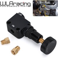 WLR - Brake Bias Proportioning Valve Pressure Regulator For Brake Adjustment 1/8-27 NPT Pressure Regulator Screw Knob Type