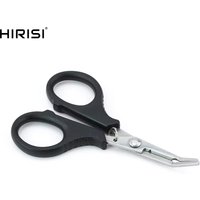 Hirisi Curved Nose Pliers Stainless Steel Scissors Portable Pliers Multifunctional Lost Line Raft Fishing Tackle