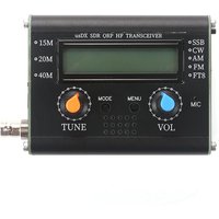 Portable Shortwave Radio Transceiver USDX SDR QRP Transceiver 3-Band Amateur Radio Equipment With Handheld Microphone