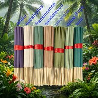 7 Types of Tropical Rainforest Series Essential Oil Liquid Incense Sticks, Burn for about 40 Minutes, Each Set Contains 21 Sticks, Suitable for Long-Lasting Fragrance in Home Life