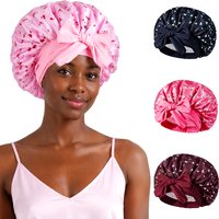 Satin Bonnet for Sleeping - Softer Than Silk Bonnet For Sleeping Women - Secure Fit, Adjustable, Night Cap For Curly & Textured