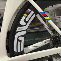 AliExpress NONE 2D flat sticker, motorcycle sticker 12pcs/et, bicycle wheel sticker, bicycle spoke ornament, bicycle ring rainbow pattern, best