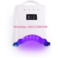 Factory Wholesale OEM/ODM Wired 78W Pro Cure LED UV Nail Lamp Without Battery Plug-in Nail Dryer Light for Salon
