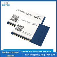 2PCS 2.4G Zigbee3.0 Wireless Module EBYTE EWM181 Series Serial Transceiver Self Net Working Photovoltaic Applications Low Power