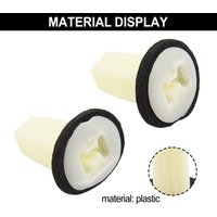 2pcs Car Rear Lamp Tail Light Retainer Clips White For Ford Focus MK2 04-11 Auto Taillight Self-tapping Screws For All Cars