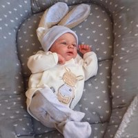JOYORA Fashion Rebirth Doll High Quality Handmade Soft Fabric Body Realistic Finished Baby Doll Art Collection Doll Birthday Gif