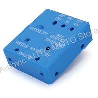 3D printed Compact Golf Swing Training Aid Brick 5/16" For Alignment Sticks Golf Practice Trainer