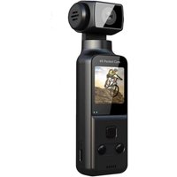 K1 4K Body Camera with External Microphone, Mini Video & Audio Pocket Cam 270° Rotation Camera for Outdoor Sport, Bike, Travel