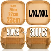 accessories for air fryer Accessories Non-Stick Parchment Paper Liners for deep Fryer Baking Sheets for Healthy Cooking for Roas