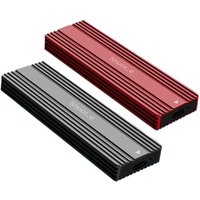 Hard Drive Enclosure M.2 NVMe Type-C All Aluminium Solid State Mobile Hard Drive Case High Speed 10Gbps Transport