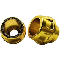 2pcs CNC Aluminium Universal Motorcycle Crash Protector Front Fork Frame Sliders Sturdy Accessory Easy To Install