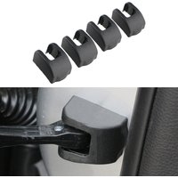 For Volvo V40 XC90 2015 Door Stopper Limiting Arm Buckle Cover Sticker 4pcs Car Auto ABS Decoration Protector Accessories