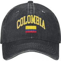 Colombia Flag Baseball Caps Vintage Distressed Snapback Hat for Men Women Outdoor Summer Adjustable Caps Hat
