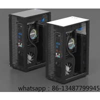 GEEEK A70S Pirate Ship PC A4 sfx240 Integrated Water Cooled Mini ITX Transparent Case