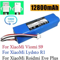 Original 12800mAh Li-ion Battery For Lydsto R1,Roidmi Eve Plus ,Proscenic M7 MAX, M7 Pro,M8 Pro,U6, Lenovo LR1 Vacuum Cleaner