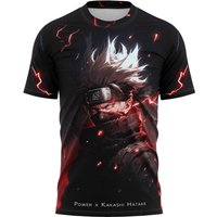 Naruto Kakashi Hatake Anime AOP Print T-Shirt Family Summer Adult Kids Casual T-Shirt Breathable Quick Dry Unisex Sports T-Shirt