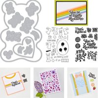 Confetti Layering Spring Tweeting Metal Cut Dies and Stencil Stamps for DIY Scrap Booking Photo Album Embossing Decorative DIY