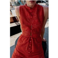 Summer Casual Lace Short Pants with Rope Buckle And Protruding Pattern Women's Fashion Set Polyester Fiber No Brand Registered