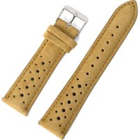 Vintage Genuine Suede Leather Watch Band 18mm 19mm 20mm 21mm 22mm 24mm Rally Racing Watch Strap Quick Release Watch Accessories
