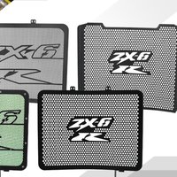 For Kawasaki ZX6R ZX636 ZX-6R NINJA ZX6R ZX-6R ZX636 / KTR 2009-2025 2026 Radiator Grille Grill Guard Protector Cover Protectio