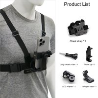 AliExpress NONE Sports Chest Strap Mount for Phone Camera - First Person Perspective Shooting Live Streaming Outdoor Fishing & Cycling