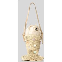 Ceative Sequins Fish Shaped Straw Women Shoulder Bags Paper Woven Crossbody Bag Funnuy Cute Summer Beach Tote Bag Female Purses