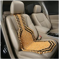 Summer Car Seat Cushion Wooden Bead Ventilated Seat Cushion Automotive Products Universal for Cars/trucks/forklifts Use